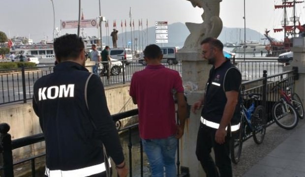 Marmaris'te okulların çevresinde denetim yapıldı