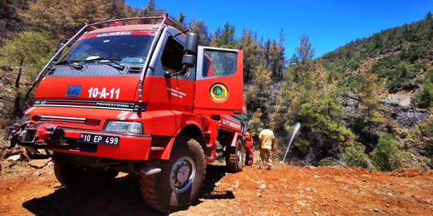 Marmaris'te soğutma çalışmaları devam ediyor