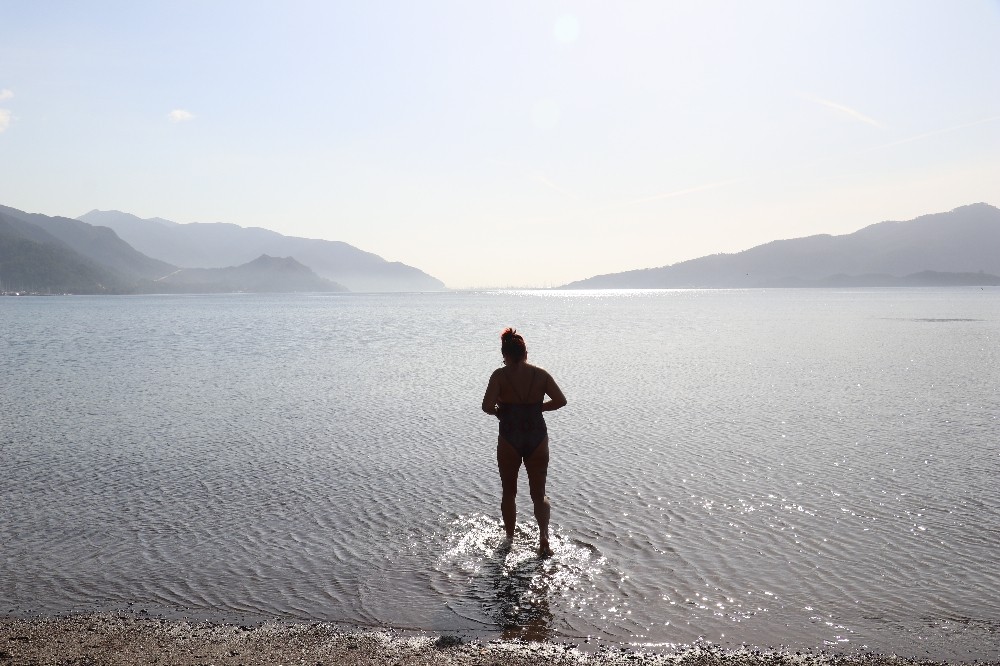 Marmaris’te Şubat ayında deniz keyfi 