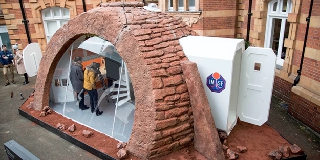 Mars'a gidince yaşayacağımız ev böyle olacak