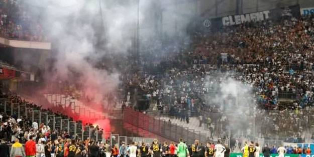 Marsilya-Galatasaray maçına meşale engeli