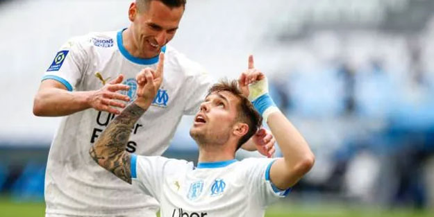 Marsilya, Lorient'i uzatmalarda yendi