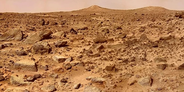 Mars'ta inanılmaz keşif: Kayalıkların içinden çıktı!