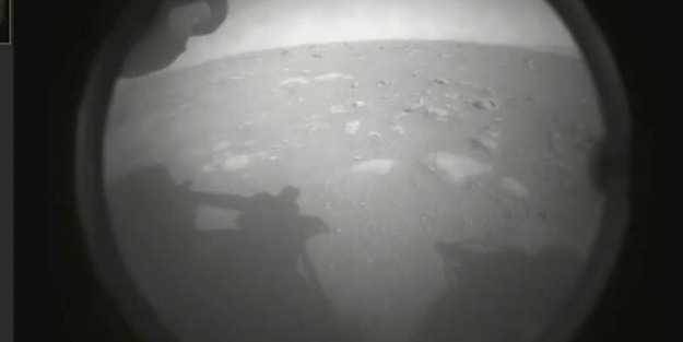 Mars'tan ilk fotoğraf geldi