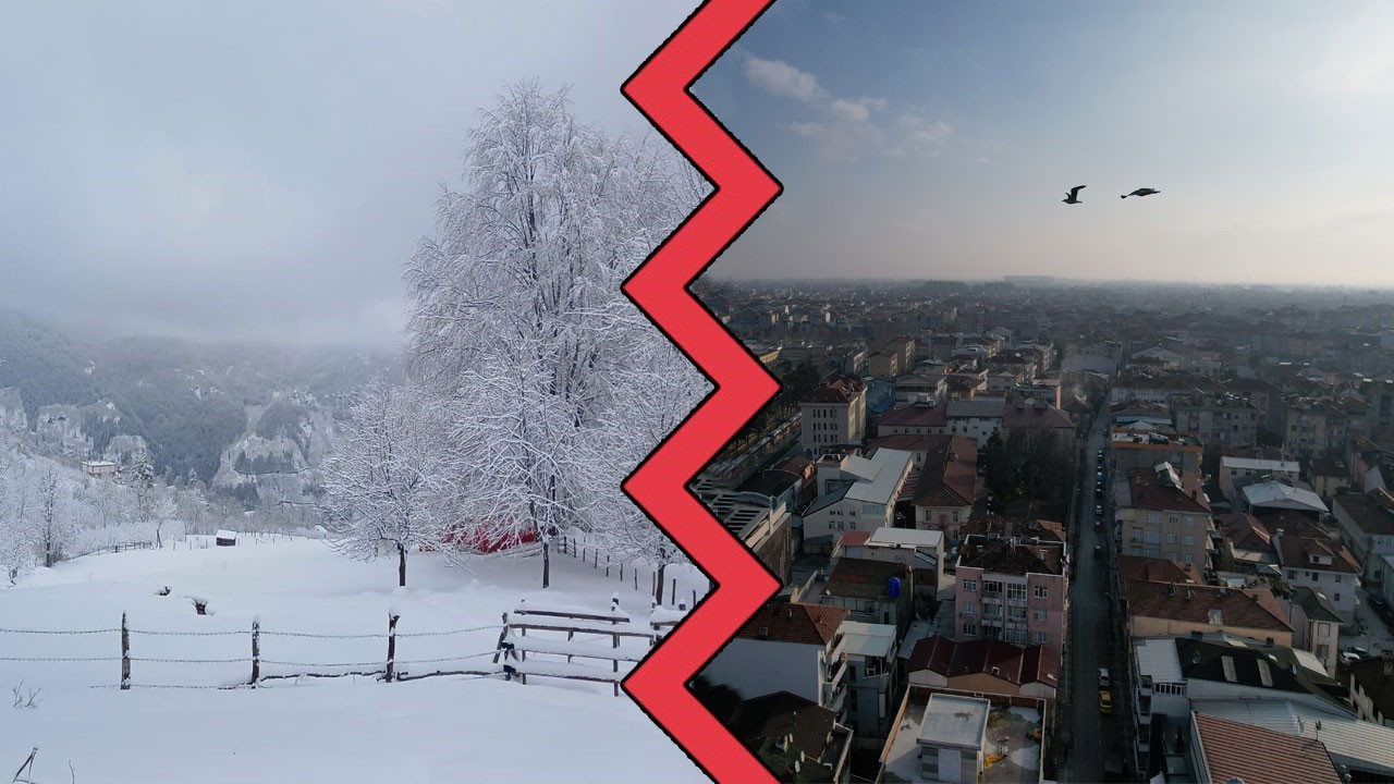 Mart ayı böyle başladı! Sakarya’da iki mevsim bir arada