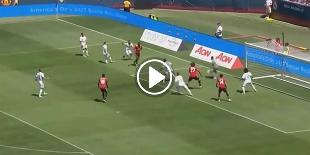 Martial attığı çalımlarla Madrid savunmasını dağıttı