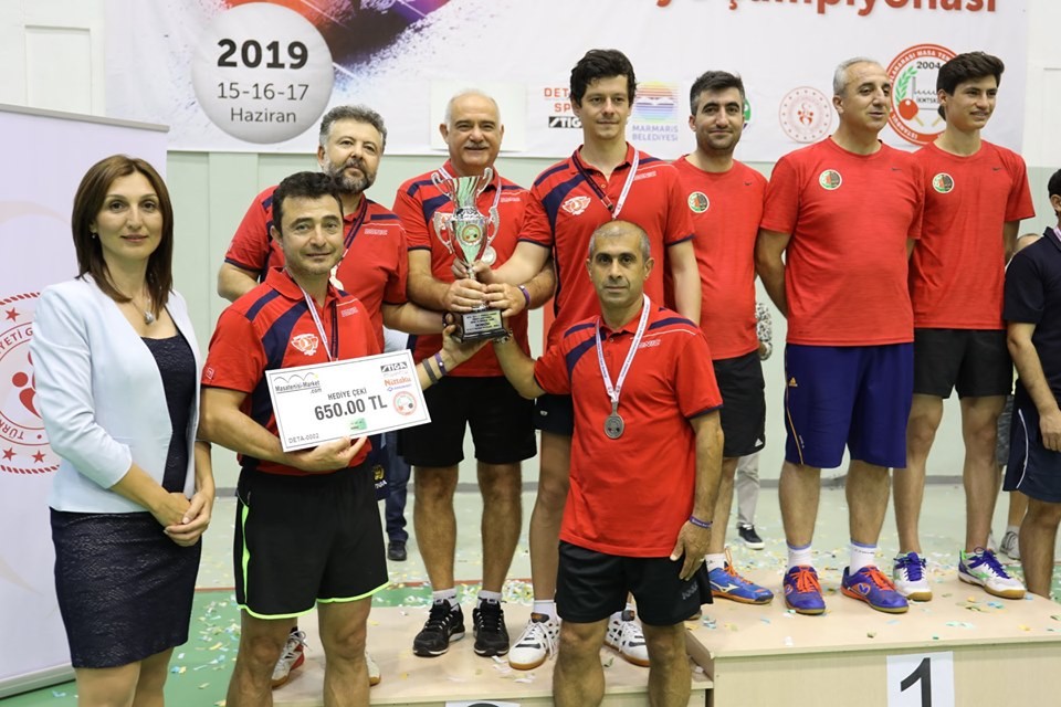 Masa Tenisi Türkiye Şampiyonası Marmaris’te yapıldı 