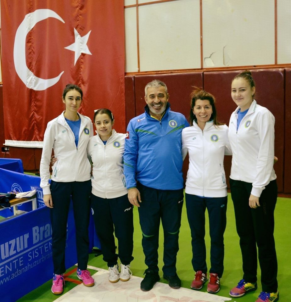 Masa tenisinde Büyükşehir ilk devreyi lider tamamladı 