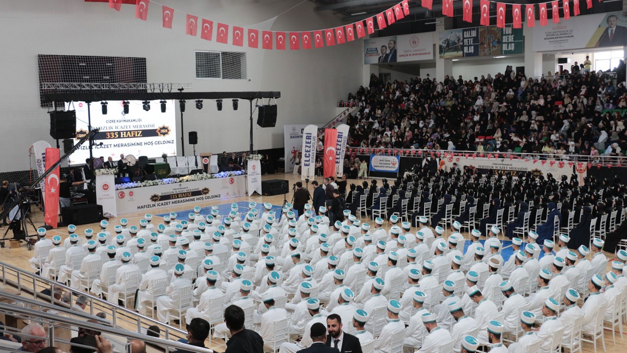 Maşallah! 335 öğrenci icazet sevinci yaşadı