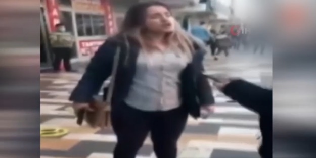 Maske takmayan kadın görenleri çileden çıkardı