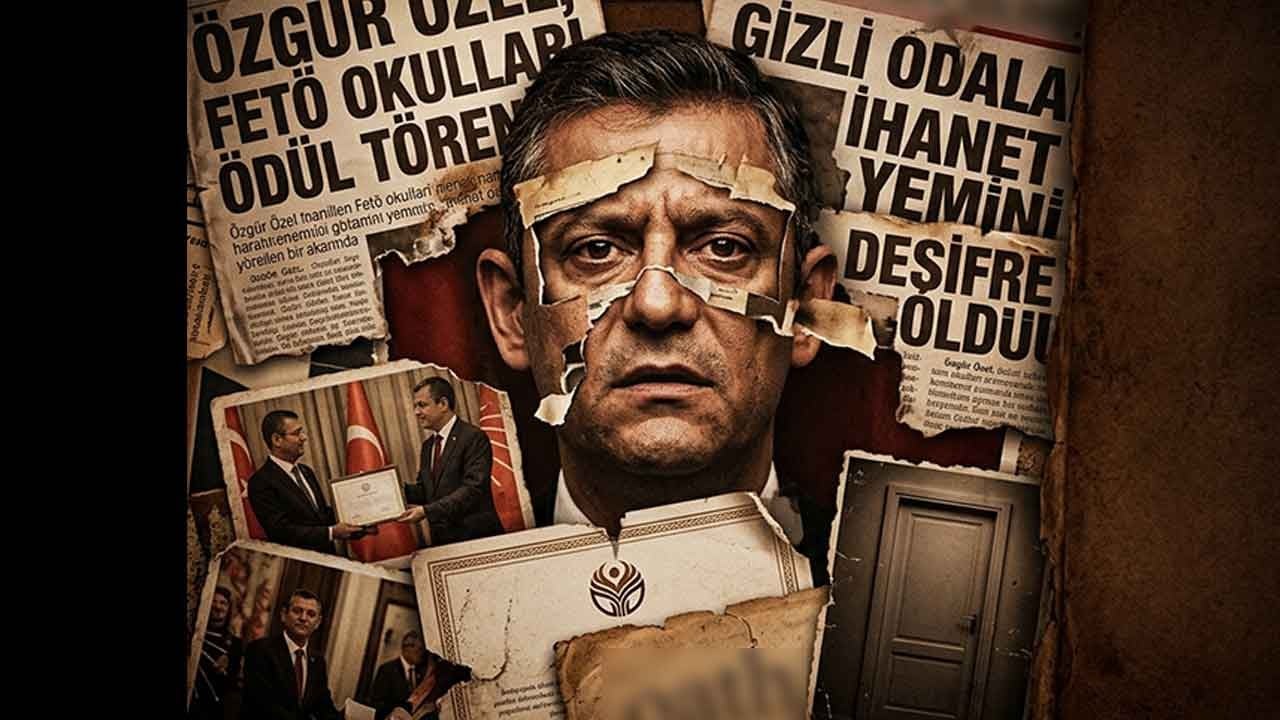 Maske tamamen düştü! Özgür Özel'in FETÖ okullarındaki ödül töreninden gizli odalardaki ihanet yeminlerine kadar tüm kirli arşivi deşifre oldu!