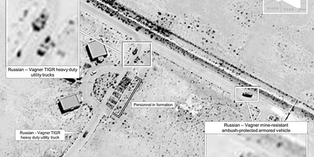 Maskeleri düştü! Rusya ve Wagner'in Libya'daki varlığı uydu fotoğraflarıyla belgelendi
