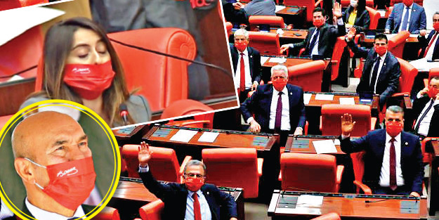 “Maskeli Atatürk” istismarına tepki yağdı