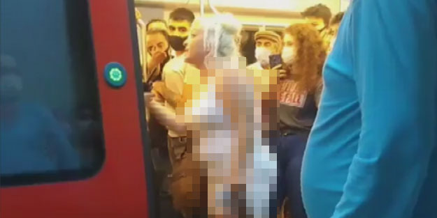 Ankara metrosu birden karıştı! Herkes tepki gösterdi
