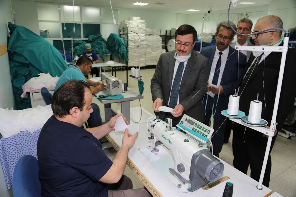 Maskeye talep çoğalınca iş başa düştü 