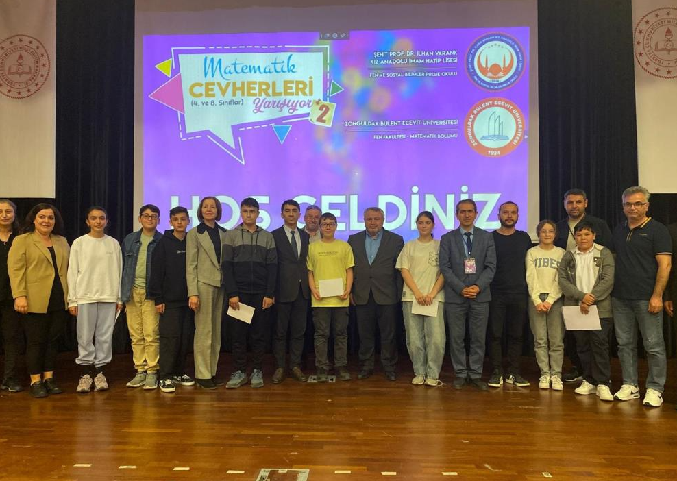 Matematikçi gençler yarıştı