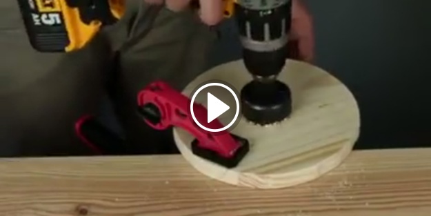 Matkap ile elektrikli süpürge yapımı