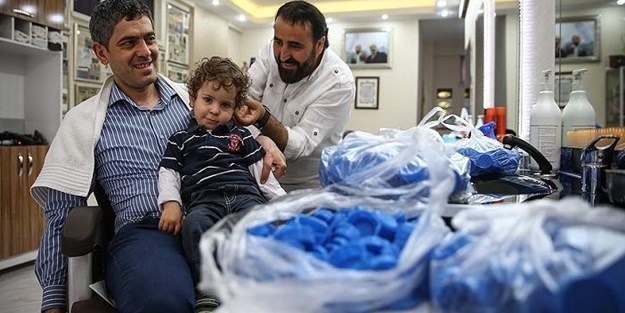 Mavi kapaklı traş kampanyası!