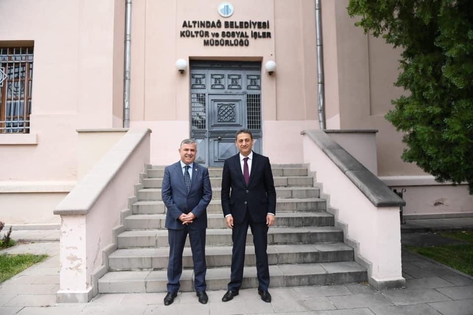 Maviş, yeni Sinop Valisi ile görüştü 