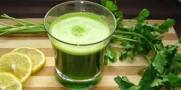 Maydanoz suyu faydaları nelerdir? Maydanoz suyu nasıl yapılır?