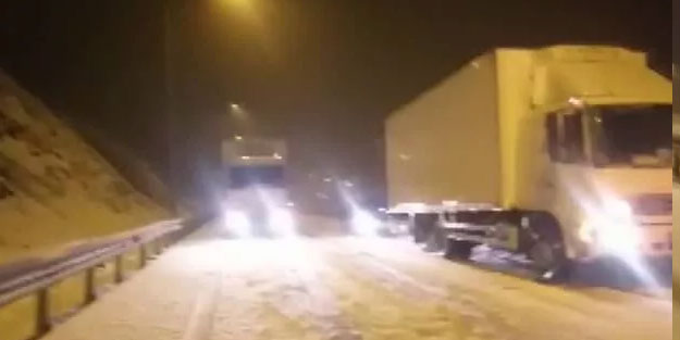 Mayıs ayında kar nedeniyle yolda kaldılar