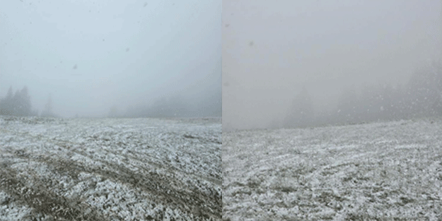 Mayıs ortasında kar sürprizi