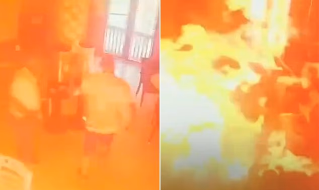 Mayonezin bittiğine sinirlendi, kafeyi yaktı