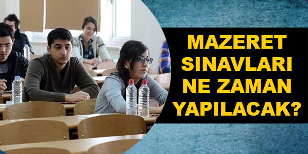 Mazeret sınavları ne zaman yapılacak? Ortaokul, lise yüz yüze mazeret sınav tarihi