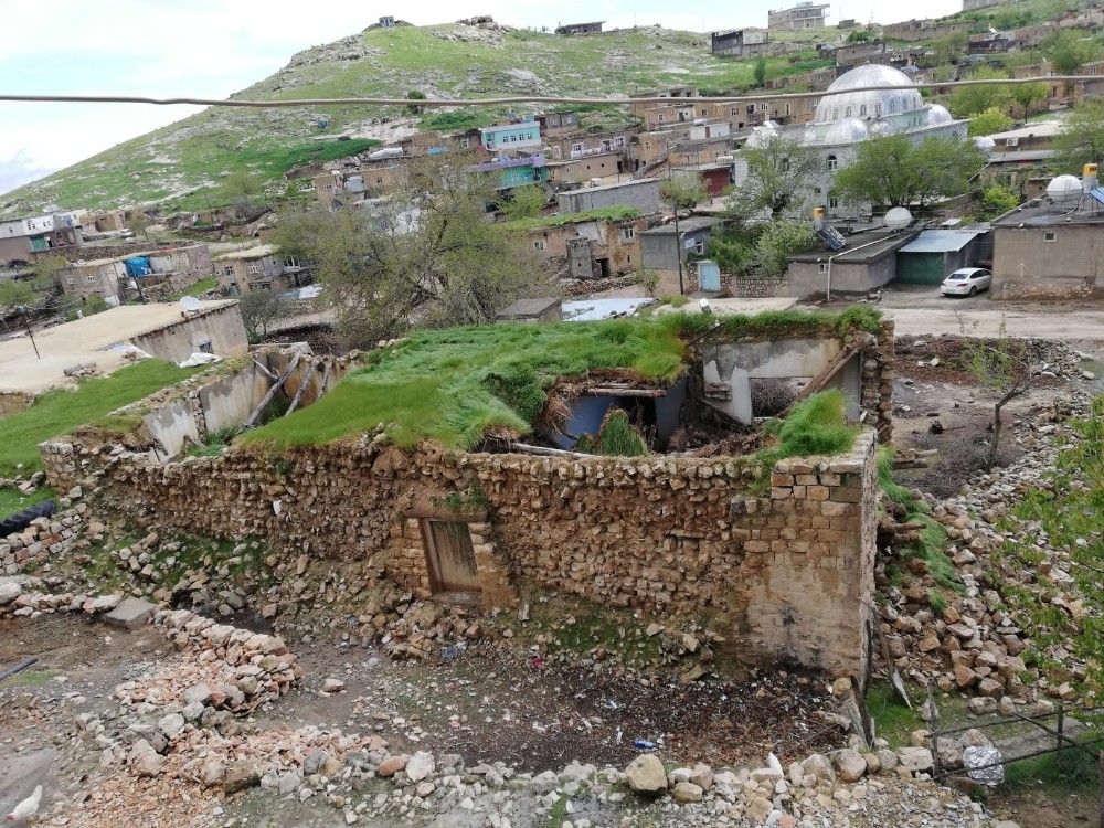 Mazidağı ilçesinde su baskını 