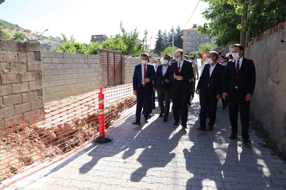Mazıdağı’nda doğalgaz çalışmaları başladı 