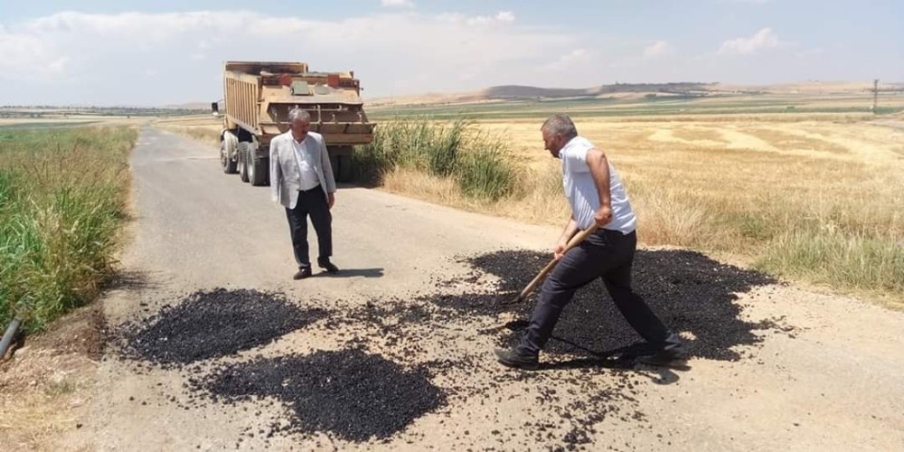 Mazıdağı’nda üstyapı çalışmaları 