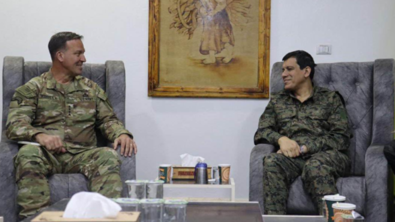 Mazlum Abdi, CENTCOM Komutanı ile Görüştü, Ardından Suriye ile Anlaşma İmzaladı