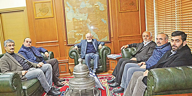 Mazlum Der’den Akit’e ziyaret