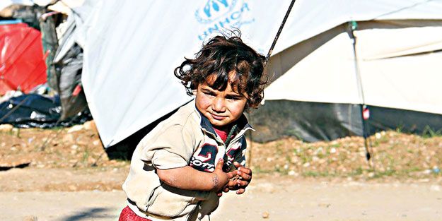 Mazlum Suriyeliler için seferberlik