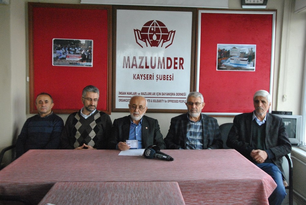 Mazlumder Şube Başkanı Taş: 