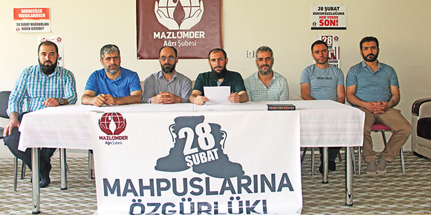 Mazlumlar için 28 Şubat sürüyor