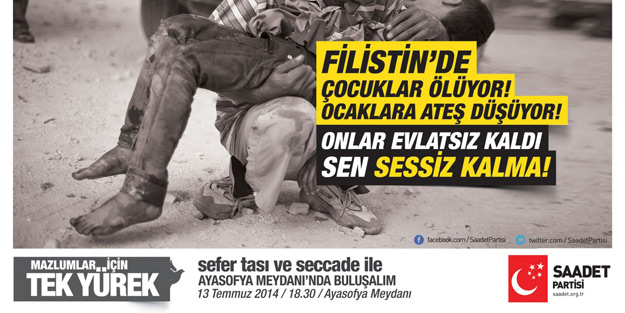 Mazlumlar için yarın Ayasofya’ya