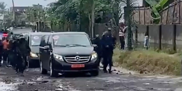 Mbappe ailesine giderken zırhlı araca binmek zorunda kaldı