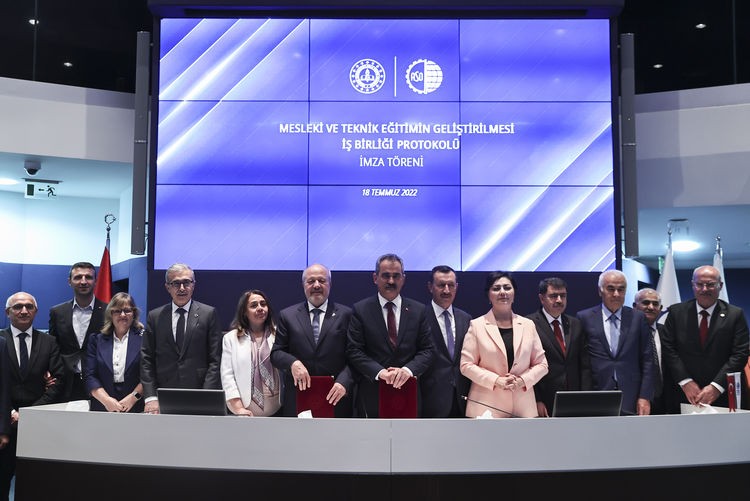 MEB ile ASO meslek liselerinin geliştirilmesi için iş birliğine imza attı