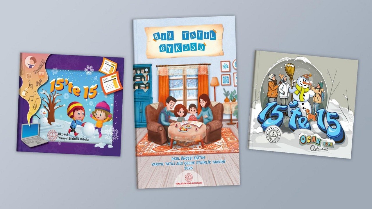 MEB’den yarıyıl tatiline özel etkinlik kitapları