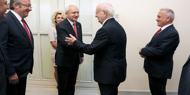 Meclis Başkanı Kahraman'dan CHP'ye ziyaret