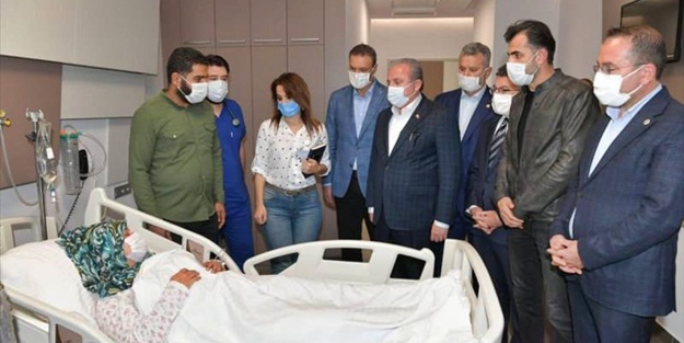 Meclis Başkanı Şentop, Buse'yi ziyaret etti