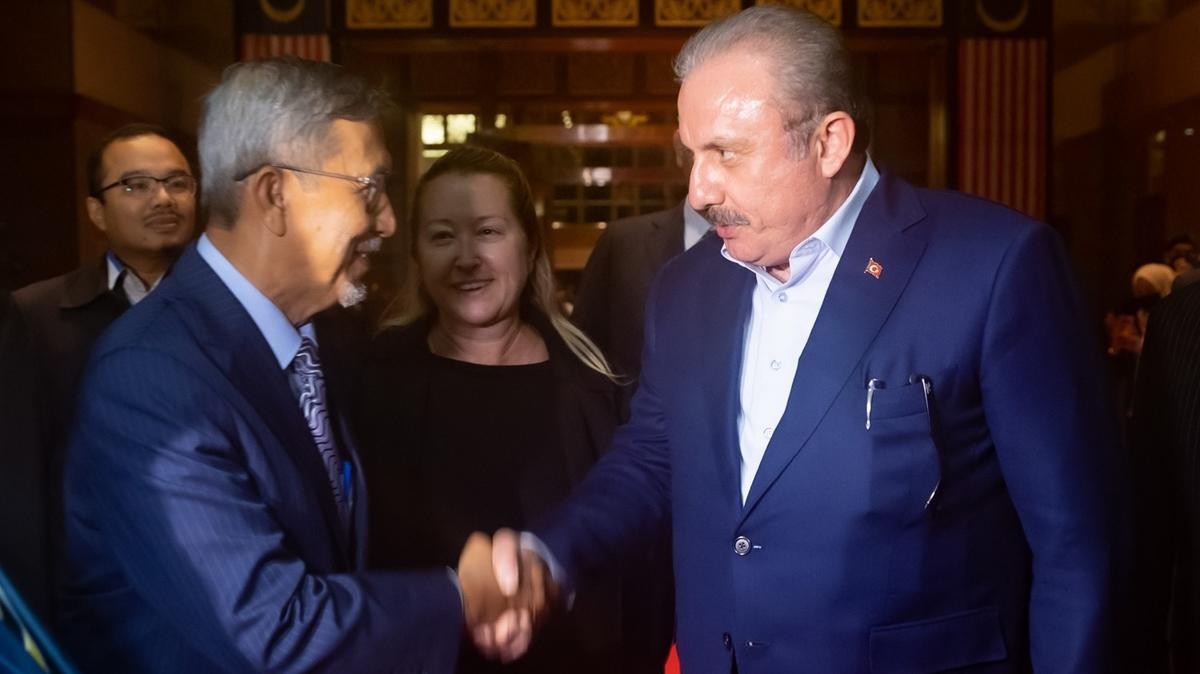Meclis Başkanı Şentop, Malezya Temsilciler Meclisi ve Senato Başkanı ile görüştü