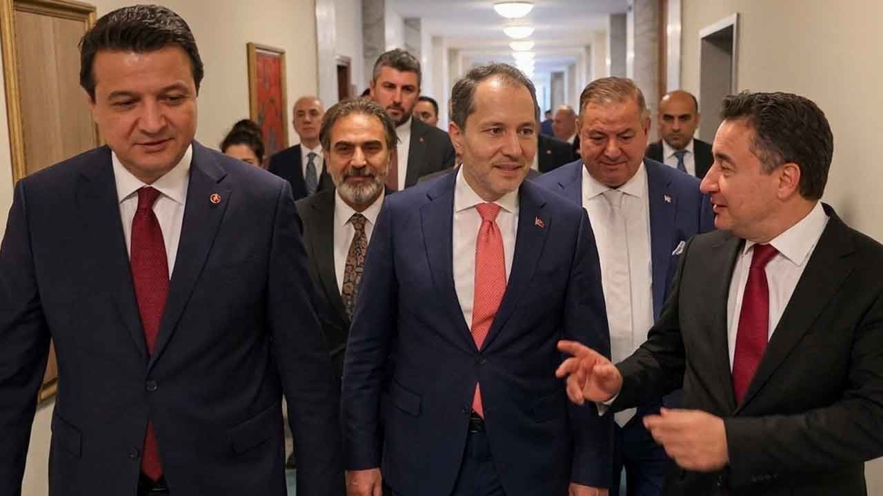 Meclis kulisinde ittifak mı geliyor? Eski ortaklar ve Yeniden Refah lideri aynı masada toplandı!
