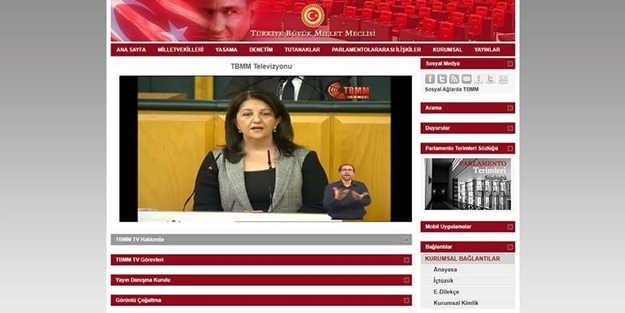 Meclis TV, Erdoğan’ı kesip HDP’yi yayınladı