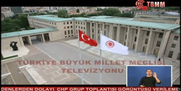 Meclis TV’de teknik aksaklık çıktı CHP’liler çıldırdı