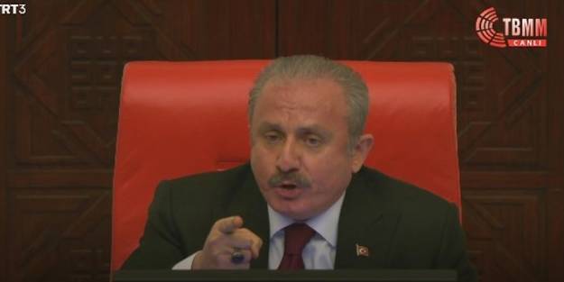 Meclis'te gergin anlar! CHP'li Altay'ın hadsiz sözlerine sinirlenen TBMM Başkanı elini masaya vurdu