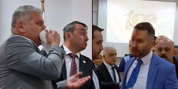 Meclis'te ortalık karıştı! CHP'li üyenin burnu kırıldı