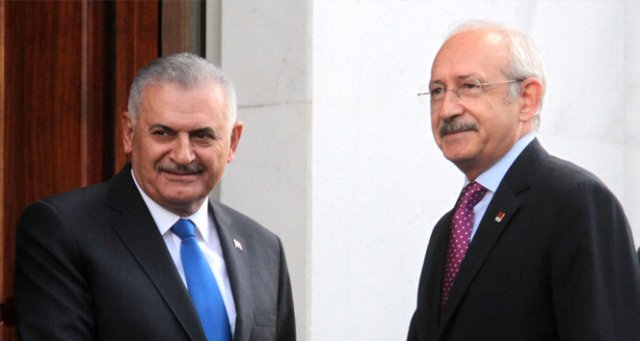 Meclis'te sürpriz görüşme