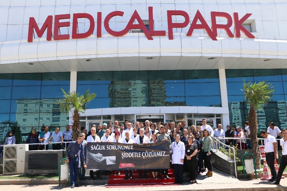 Medicalpark, sağlıkta şiddet olaylarına sessiz kalmadı 